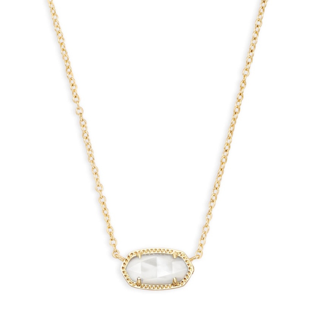 Kendra Scott Elisa Pendant Necklace in Ivory Pearl